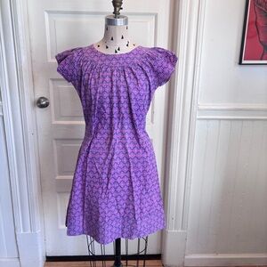 Vintage Block Print dress
By Three Islands
Size large
Pink purple